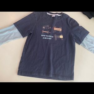 Boys Janie & jack like new shirt size 6